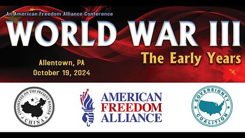 American Freedom Alliance Conference - October 19, 2024