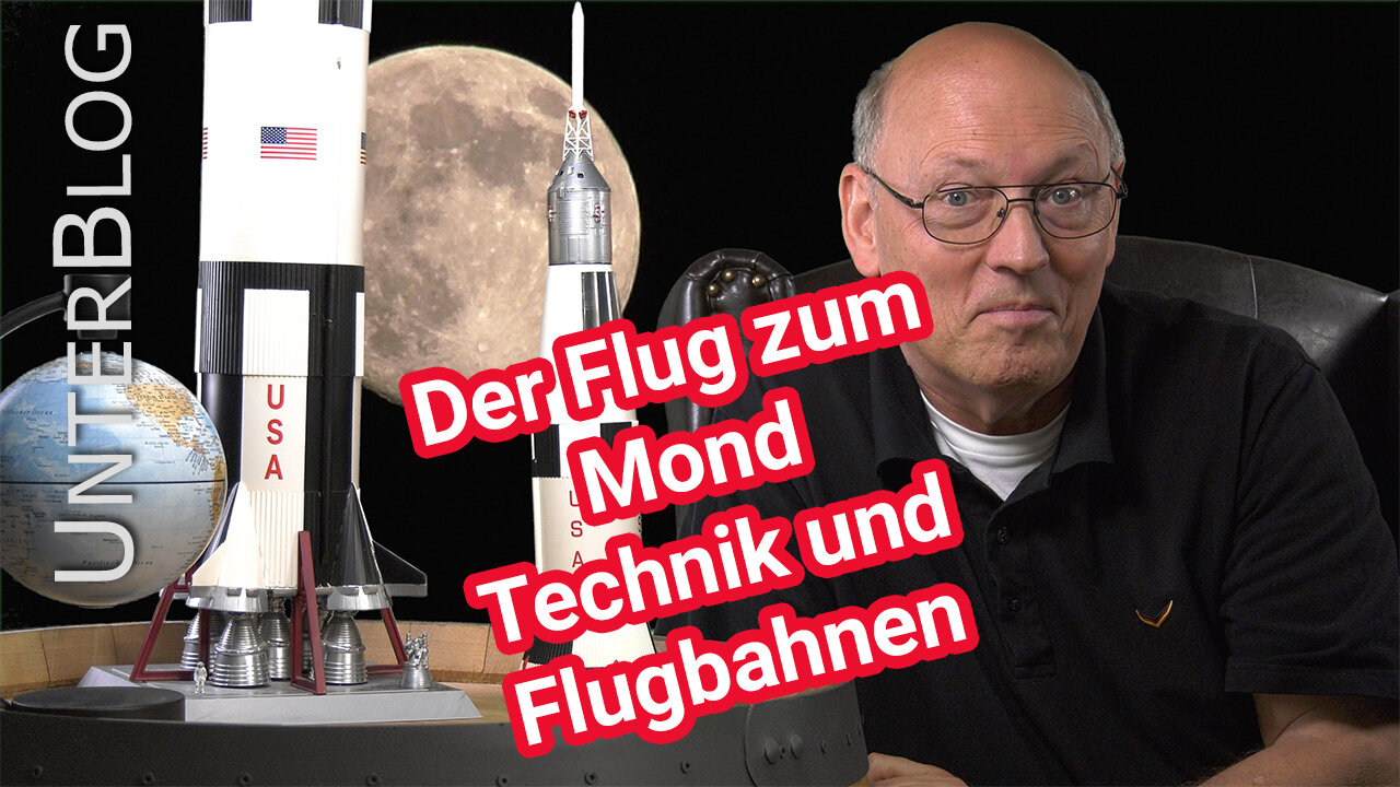 50 Jahre Mondflug - Flug Apollo 11 mit der Saturn V zum Mond - Teil 1 (2019)