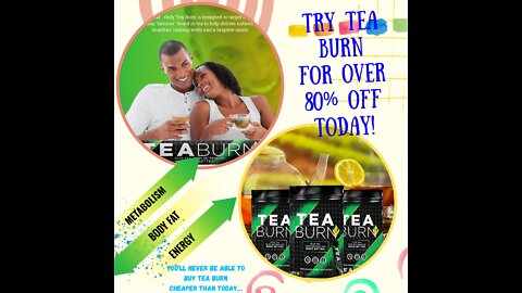 Tea burn | Healthy way to burn your fat | click the link 🔗 in description