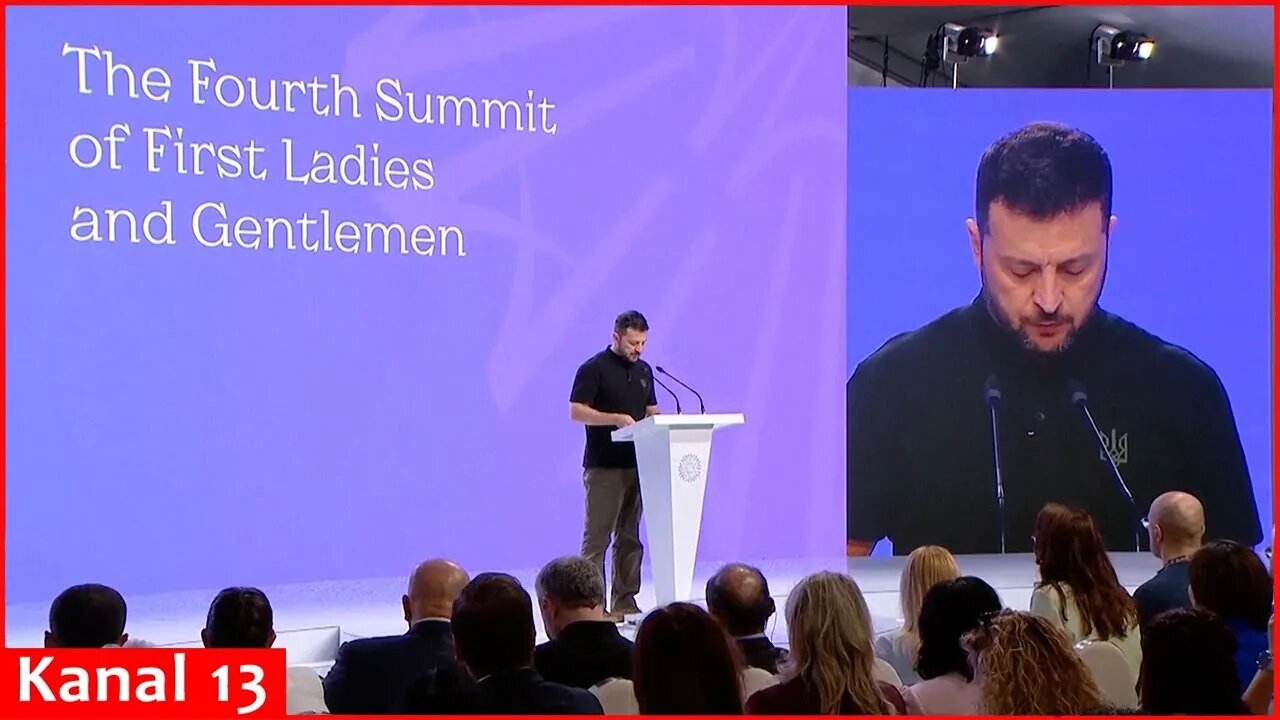 "World sleeps, Putin does not stop" - Zelenskyy speaks at 4th Summit of First Ladies and Gentlemen