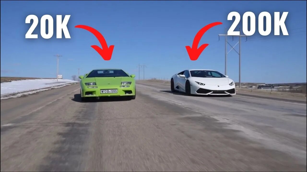 Fake Lamborghini VS Real Lamborghini