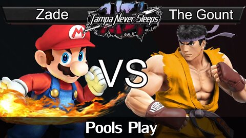 Zade (Mario) vs. The Gount (Ryu) - Pools Play - TNS 6