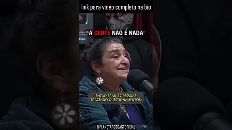 “É MUITA RESPONSABILIDADE” com Grace Gianoukas | Planeta Podcast #shorts