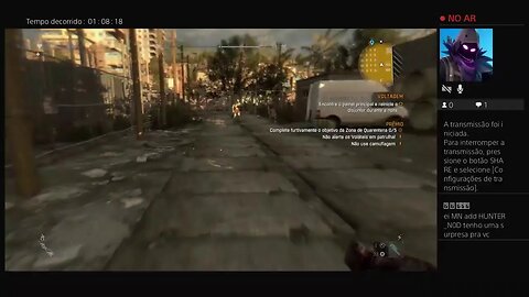 Jogando Dying Light Ao Vivo (09)