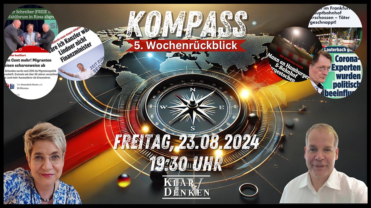 🔴💥LIVE | KOMPASS - 5. Wochenrückblick mit Alexa und Stefan💥