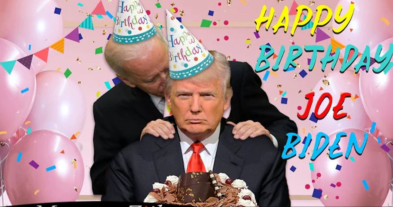 Donald Trump Sings Happy Birthday To Joe Biden