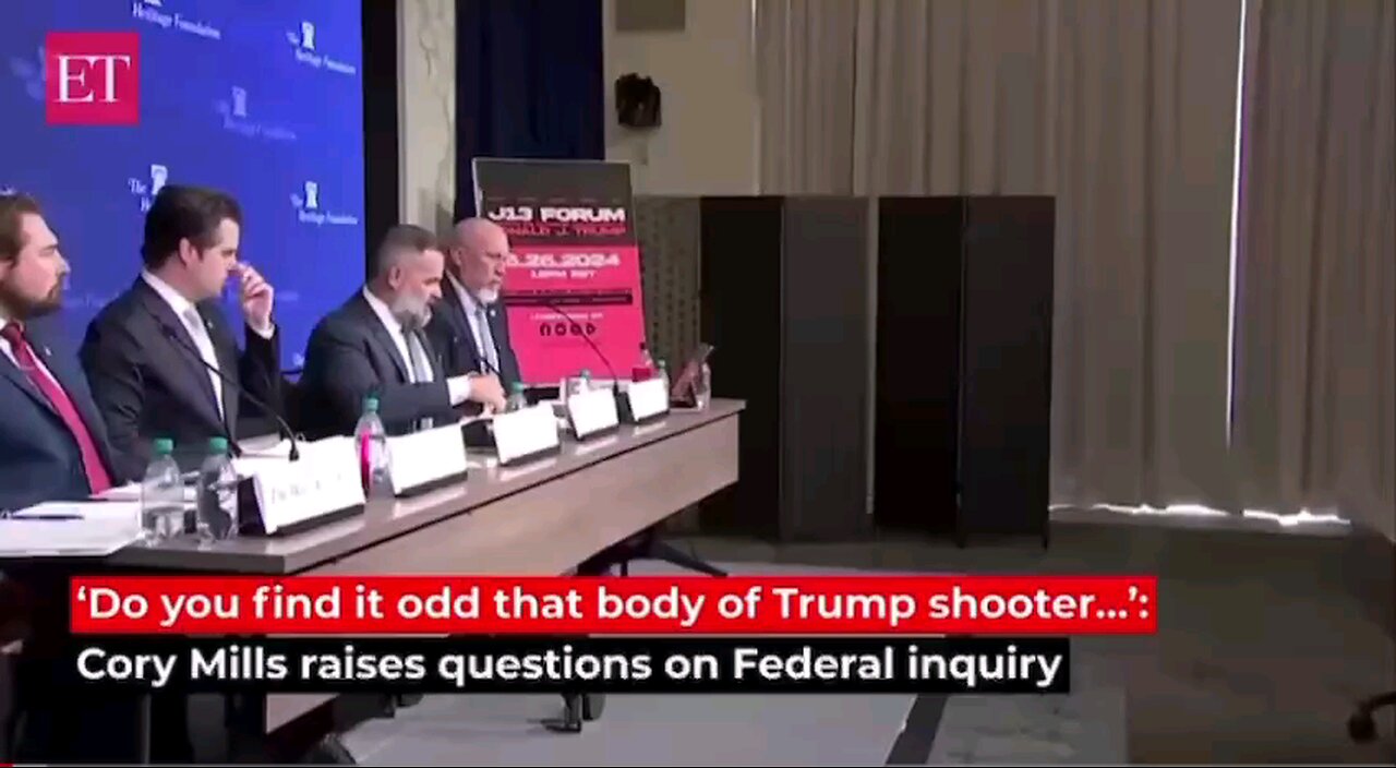 House Republican forum on the attempted assassination of former President Donald Trump on Monday