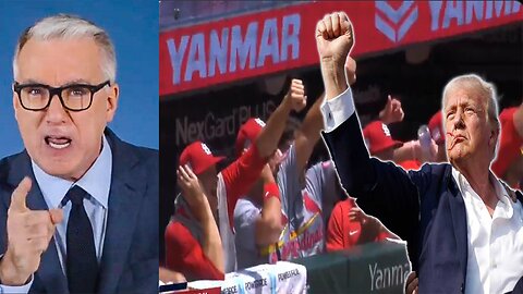 Keith Olbermann's TRUMP DERANGEMENT goes OVERBOARD! Calls Cardinals NAZIS for homerun celebration!