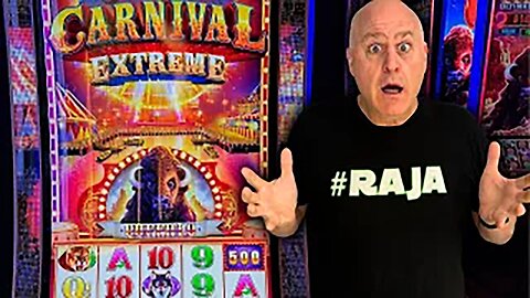 WHAT WILD CRAZY RIDE PLAYING HIGH LIMIT BUFFALO JACKPOT CARNIVAL!!!