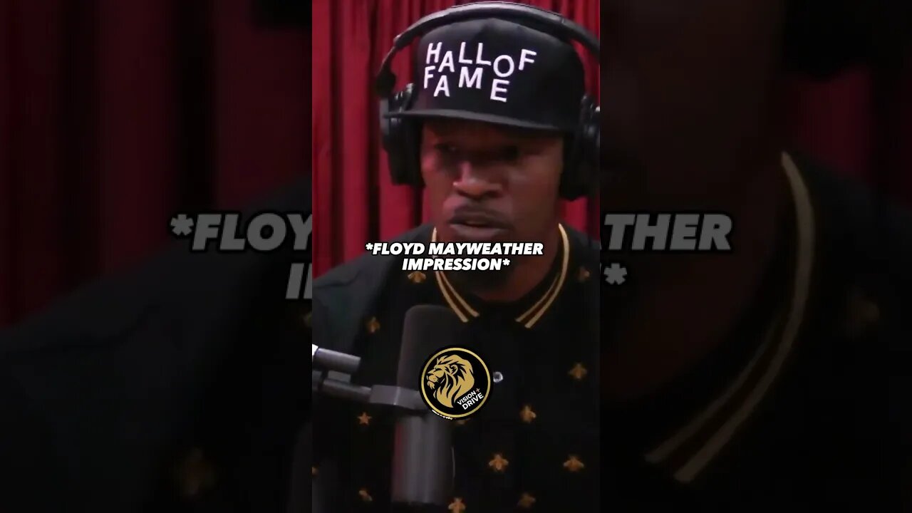 JAMIE FOXX + JOE ROGAN on What Makes FLOYD MAYWEATHER So Successful! #shorts #joeroganmotivation