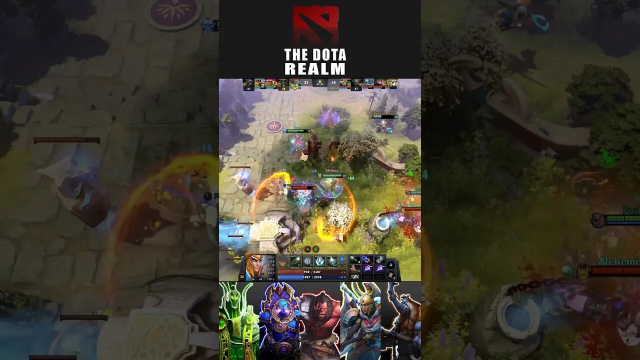 How to Solo the Enemy Team as Skywrath Mage | #dota2 #shorts #skywrath mage