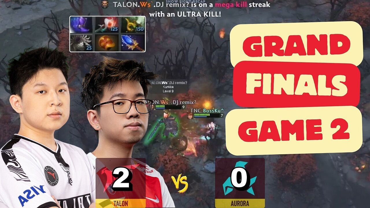 TALON FOUNTAIN FARMING vs AURORA GAME 2 GRAND FINALS HIGHLIGHTS | SEA BEST TEAMS | DREAMLEAGUE 2024