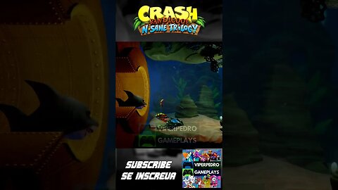 CLEAR GEM | UNDER PRESSURE | Parte 3/3 #shorts #crashbandicoot #ps5 #gaming #xbox #walkthrough