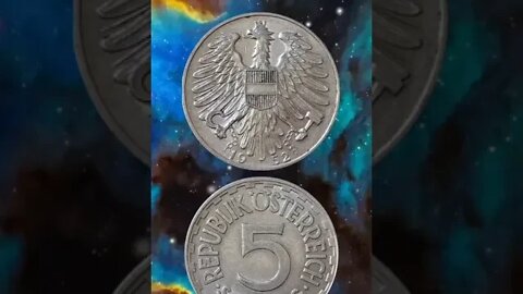 Austria 5 schilling 1952.#shorts #coinnotesz