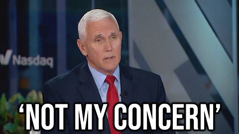 Mike Pence Says Americans Are 'Not His Concern'...