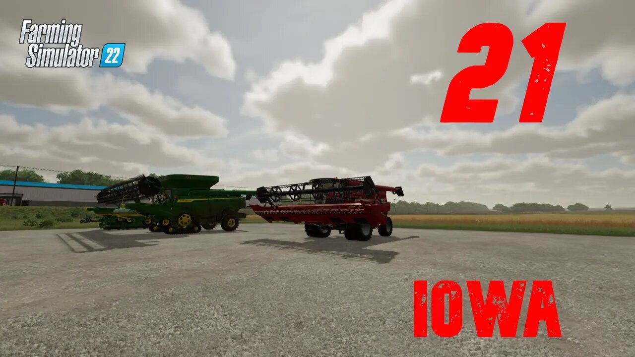 Making Money at Iowa Farm Part 20 - FARMING SIMULATOR 22 - Timelapse