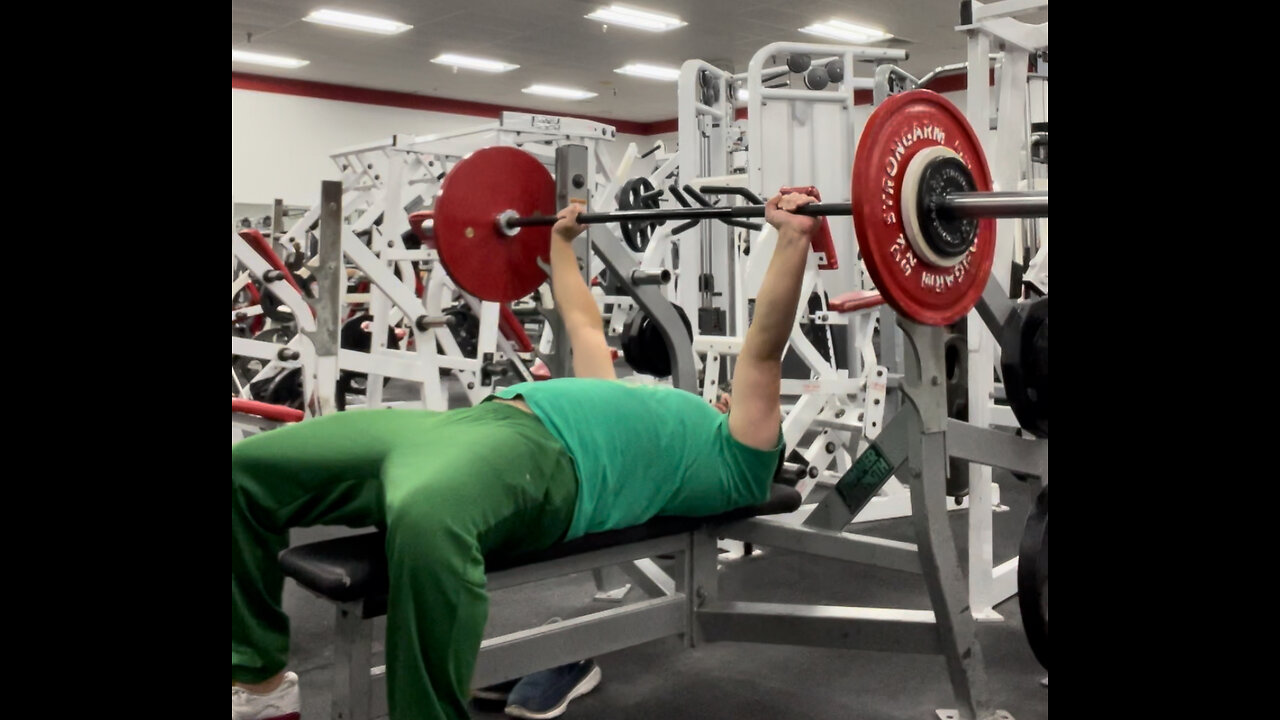 Bench Press Triple 92.5KG/203LBs