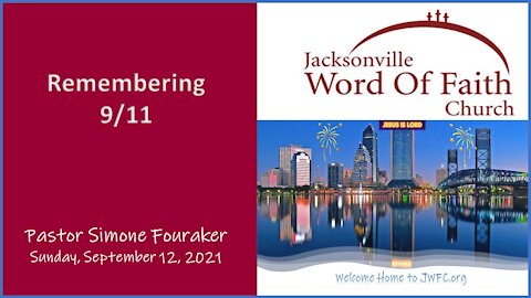 Remembering 9/11: Pastor Simone Fouraker