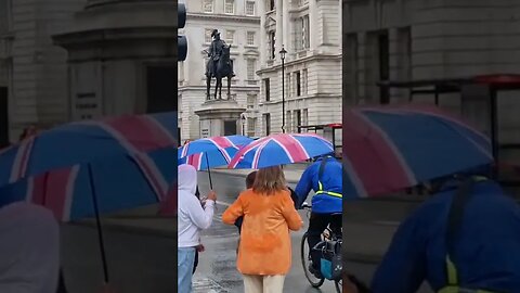 watch out for the bike #horseguardsparade