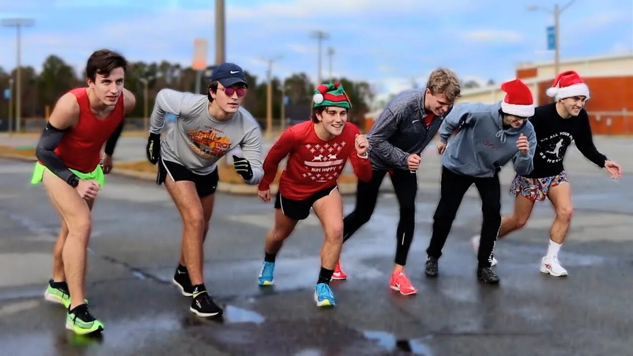 WE RACED OUR OWN JINGLE BELL JOG 5K