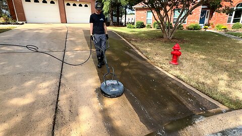 I turned this driveway from OLD to NEW in a matter of MINUTES