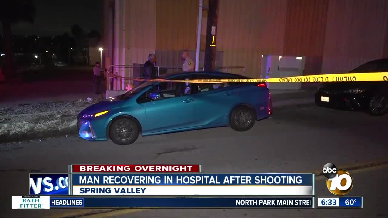 Man shot in Spring Valley