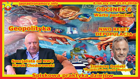 NWO RESET DEPOPULACJA Wywiad z Markiem Chodorowskim Spiskowa praktyka dziejów część 6