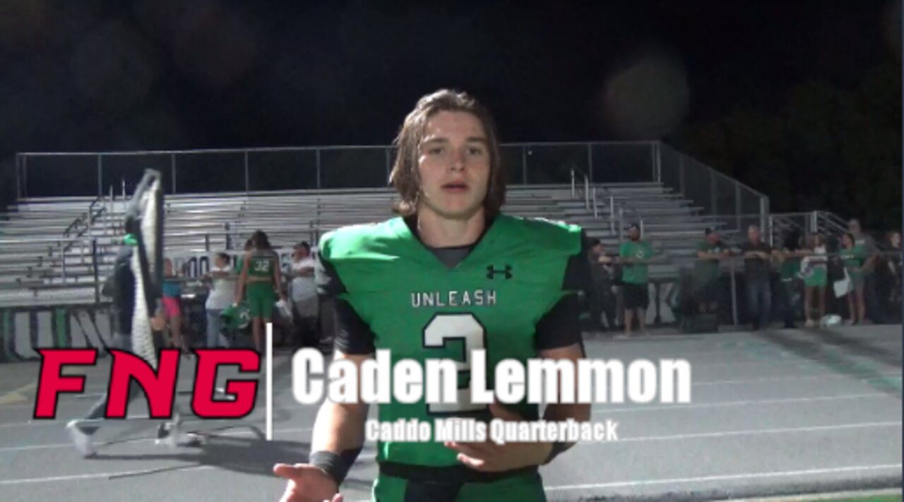 Caddo Mills Quarterback Caden Lemmon