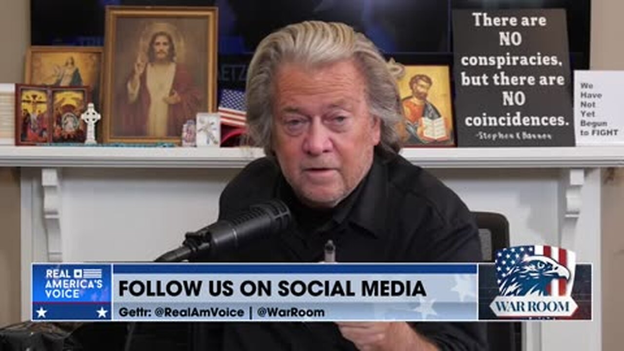 Steve Bannon Responds To Democrats Shutting Down InfoWars Live