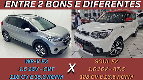 ENTRE 2 CARROS - HONDA WR-V X KIA SOUL - ESTRANHOS E CONFIÁVEIS