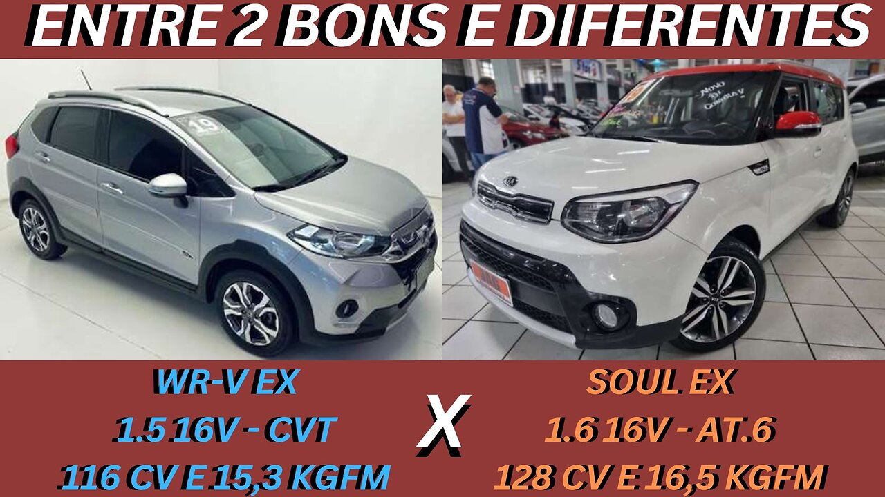 ENTRE 2 CARROS - HONDA WR-V X KIA SOUL - ESTRANHOS E CONFIÁVEIS
