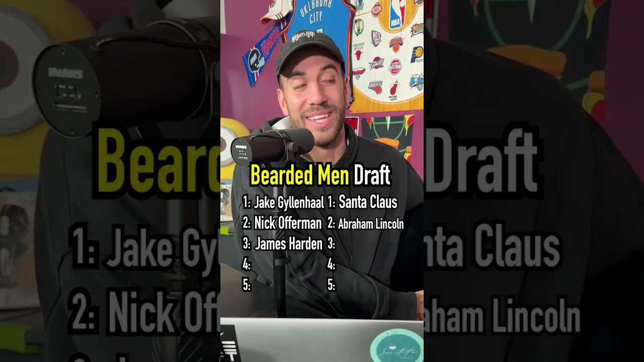 The BEARED MEN Draft!! Can Zach Recover From a Tough Start? #shorts