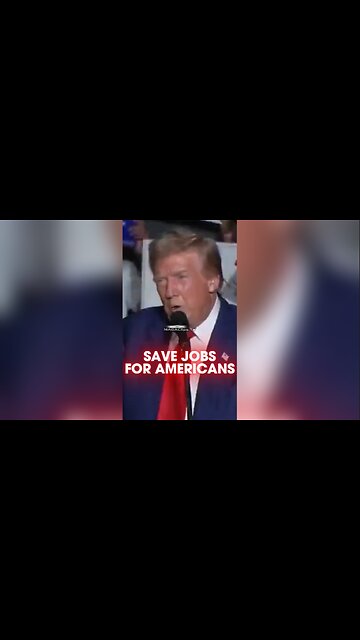 Trump Will Not Let China or Mexico Steal American Jobs - 9/13/24