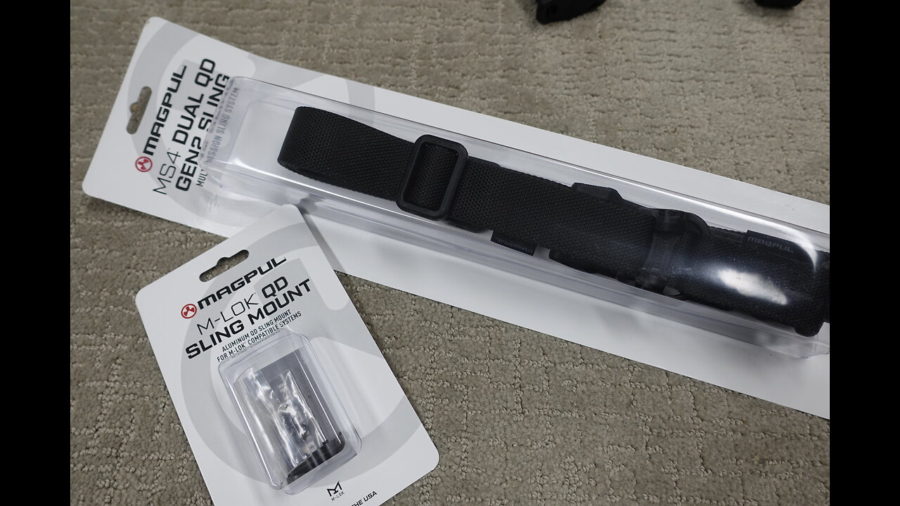 Magpul MS4 Dual QD Gen2 Sling and QD Sling Mount