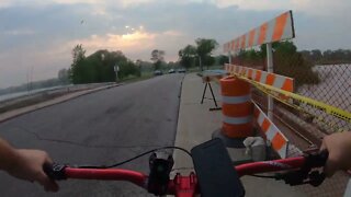 Fat Bike Cruise through the Park ( Framed Minnesota 2.2 )