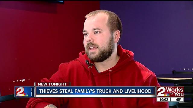 Tulsa family struggling to make ends meet after truck stolen