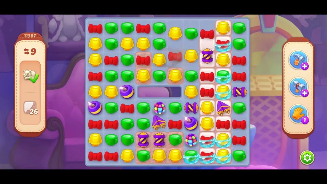 Playrix Homescapes Gameplay Walkthrough Level 11387