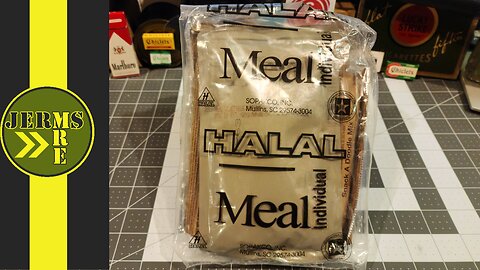 2021 US Halal MRE Vegetable Barley Stew With Lamb MRE Review