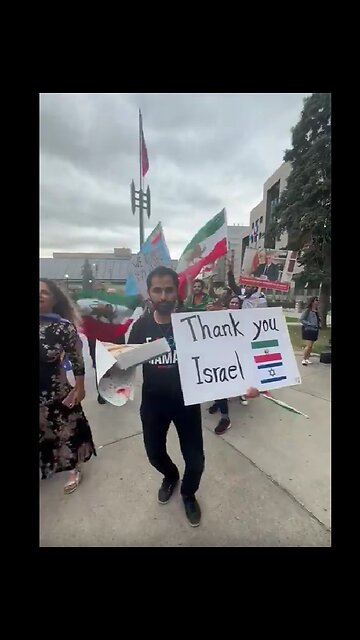 Jewish and Iranian Canadians celebrated in Toronto yesterday as news broke of...