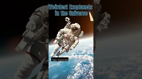 Weirdest Exoplanets in the Universe part 3😲🤓👽#shorts #space #education #viral #subscribe #new #fyp