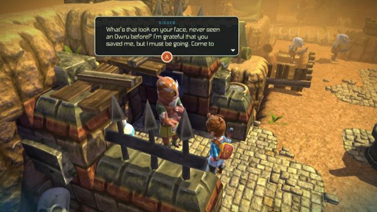 Oceanhorn part 3, You're not supposed to be here