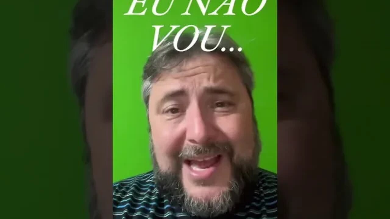 Eu não vou…MBL e VEM PRA RUA…