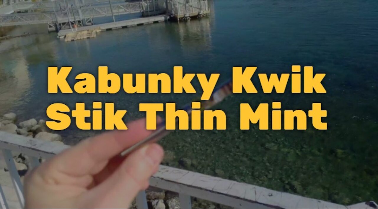 Kabunky Kwik Stik Thin Mint: Great Taste and Strong