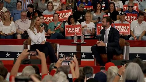 JD Vance holds a town hall in Monroe, NC less than 2 weeks before Election Day