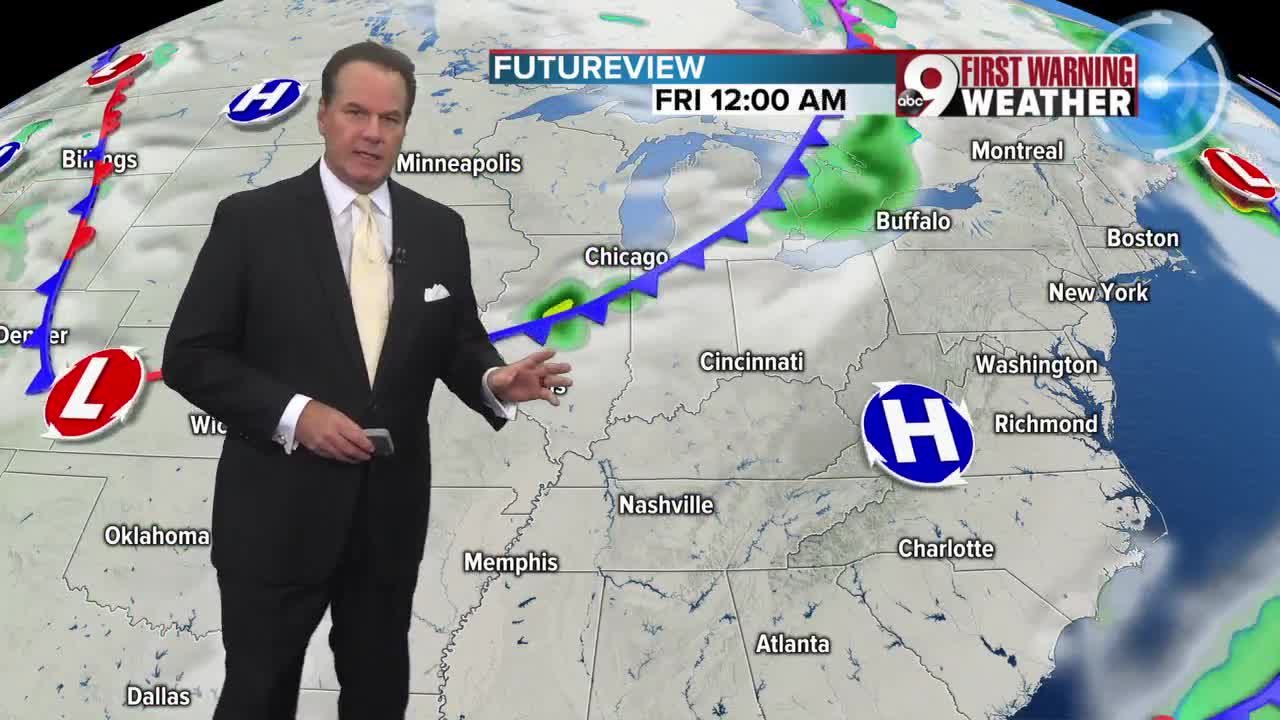 Your Wednesday evening forecast