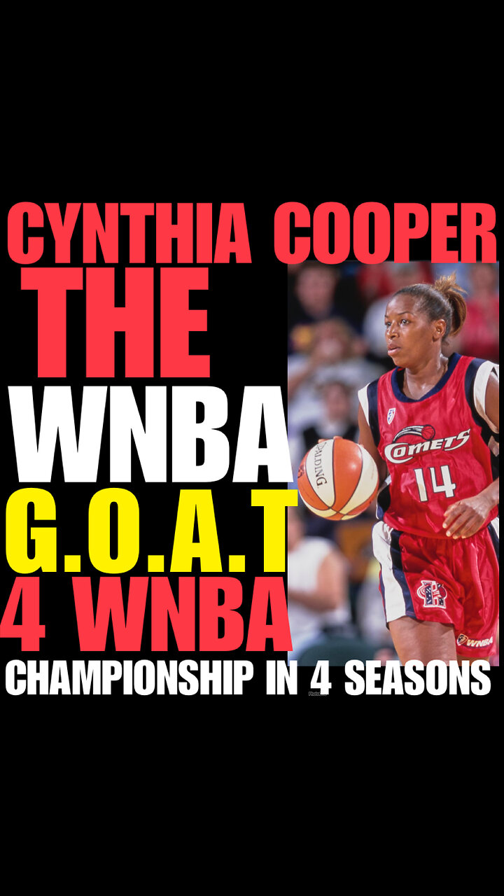RBS -#108 WNBA GOAT CYNTHIA COOPER-DYKE