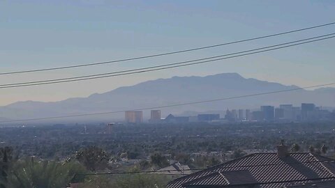 Did you see the hazy Las Vegas skies today? Check this out! 11.20.2024 #subscribe #lasvegas #follow