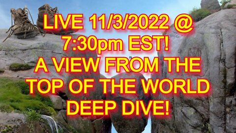 Talking Into Infinity – Episode 47 – A View From The Top Of The World Deep Dive!