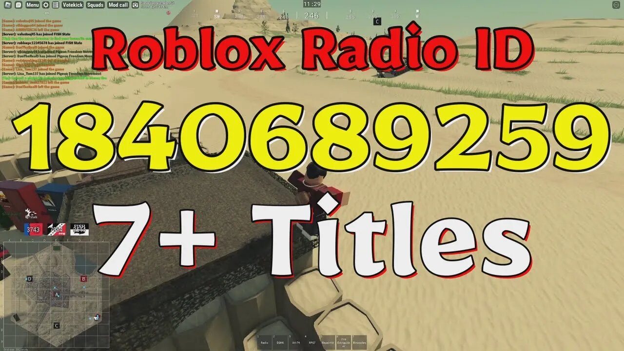 Titles Roblox Radio Codes/IDs