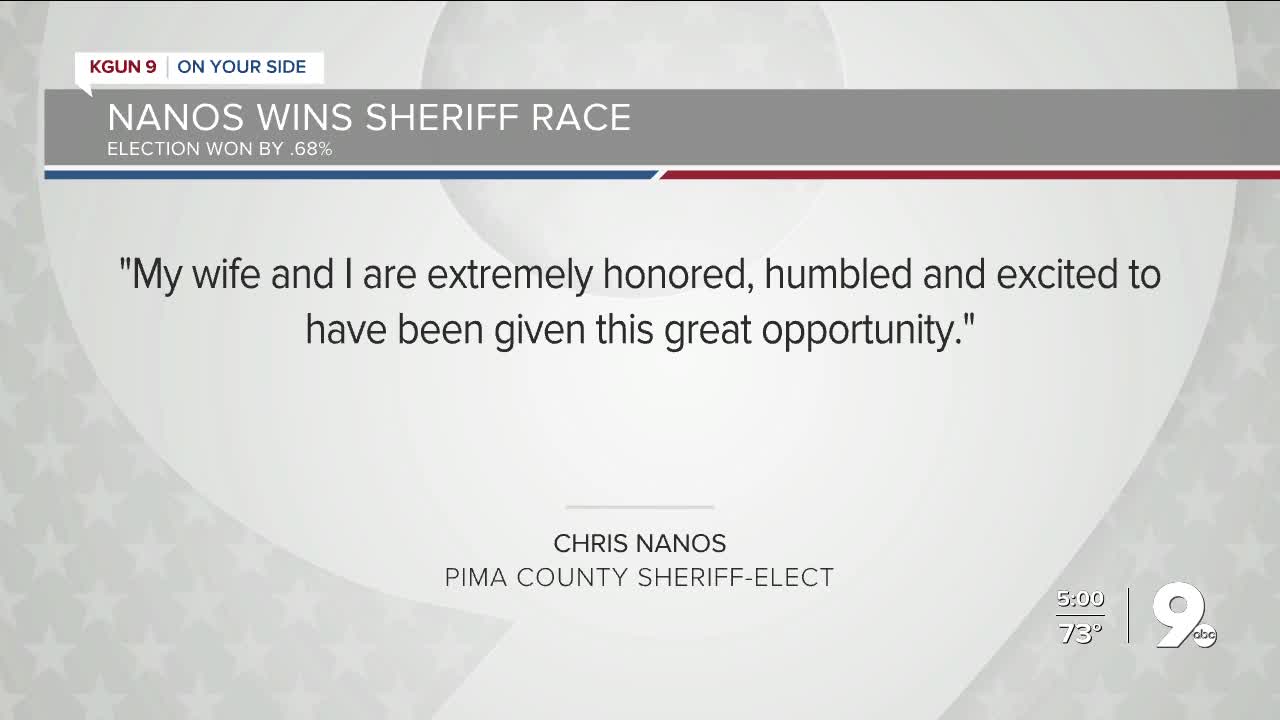 With final votes counted, Nanos beats Napier for Pima County Sheriff